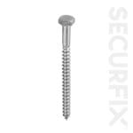 Coach Screw DIN571 Zinc Plated M8 x 80mm