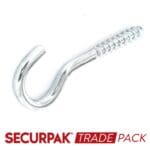 Screw Hook Zinc Plated 60mmx10