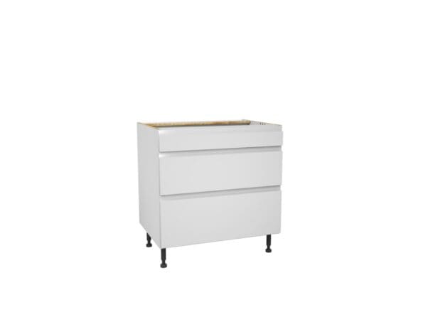 Capri White 3 Drawer Pack