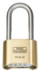 4 D Long Shaft Combi Brass Padlock