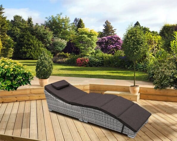 Portofino Folding Sunlounger