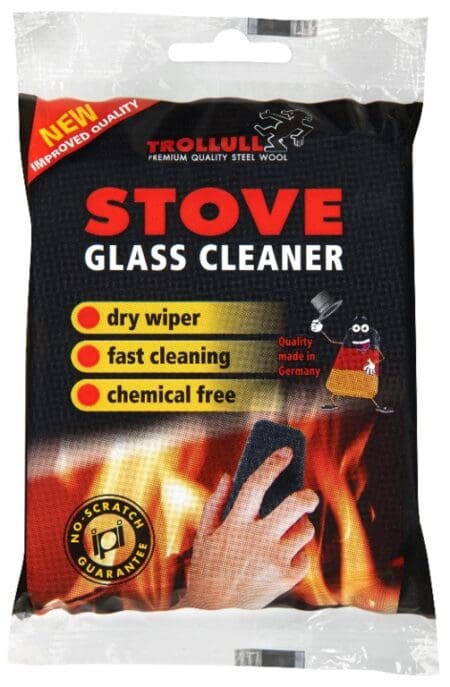 Stove Glass Cleaner Steel Wool