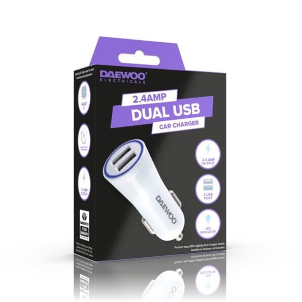 Double USB Car Charger