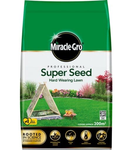 Professional Super Seed Hard Wearing Lawn