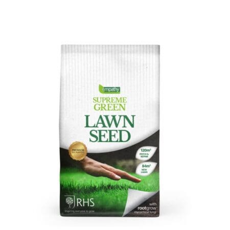 RHS Supreme Green Lawn Seed