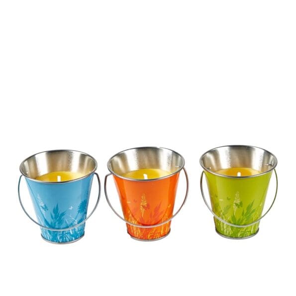 Mini Citronella Candle Bucket