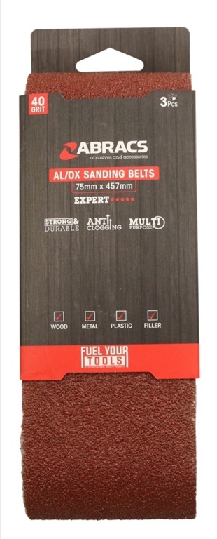Sanding Belt 75mmx457mm