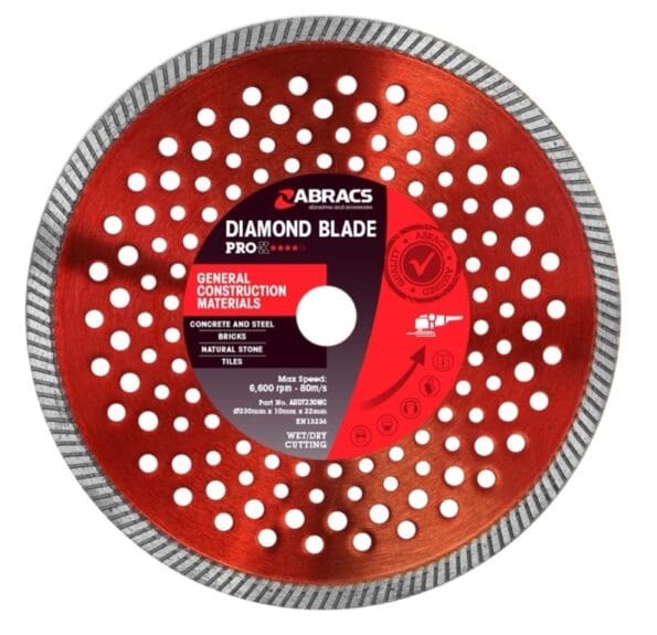 Gcm-Pro-X Diamond Blade 230x10x22