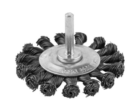 Spindle Twist Knot Wire Wheel