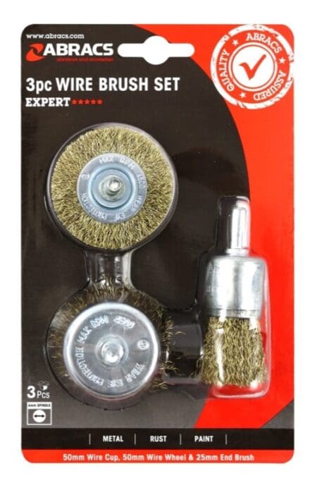 Spindle Wire Brush Set