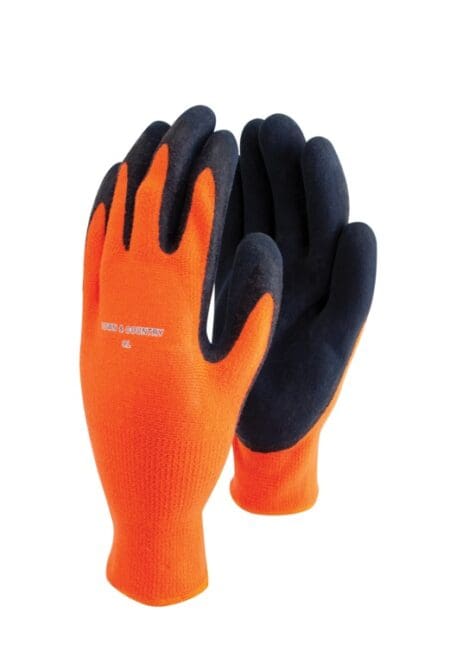Mastergrip Thermal Orange Gloves