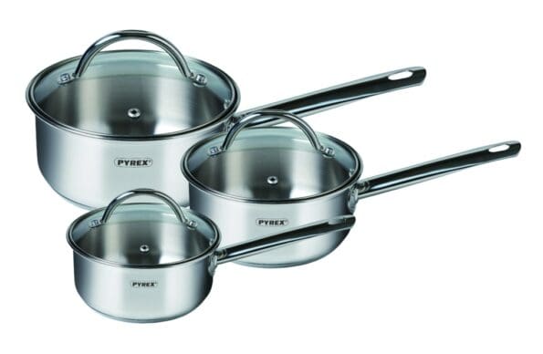 Master Stainless Steel Saucepan Set