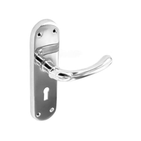 Rosa Lock Lever On Back Plate CP