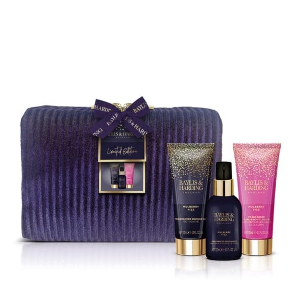 Mulberry Fizz Wash Bag Set