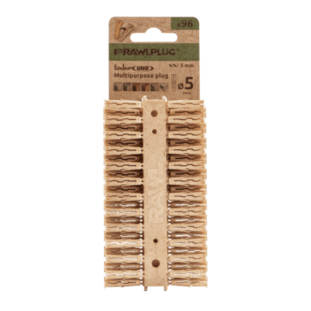 Timber-Uno Universal Plug Clip Strip of 10