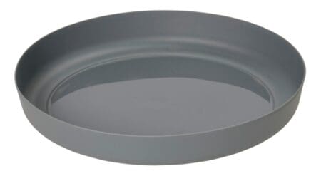 Plant Pot Tray Round Charcoal