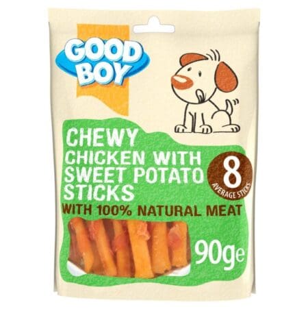 Chewy Chicken With Sweet Potato Sticks
