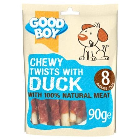 Chewy Twists With Duck