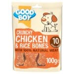 Crunchy Chicken & Rice Bones