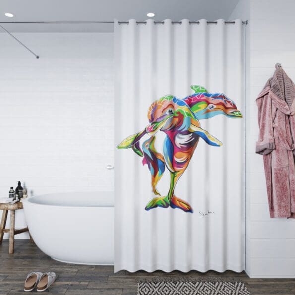 Hannah McWave Shower Curtain