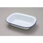 Pie Dish Oblong - Traditional White