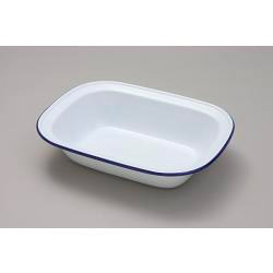 Pie Dish Oblong - Traditional White
