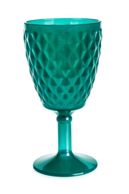 Tuscany Emerald Wine Glass