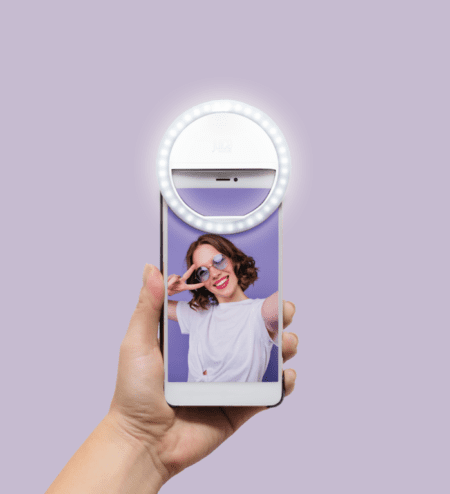 Clip On Selfie Ring Light