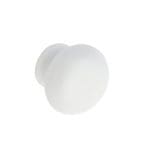 White Ceramic Knobs (2)