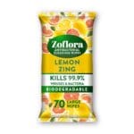 Lemon Zing Large Wipes