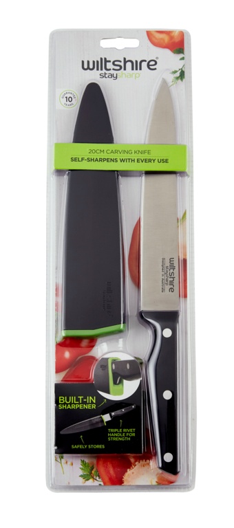 Staysharp Triple Rivet Carving Knife 20cm