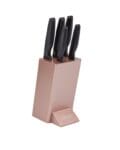 Rose Gold Knife Block