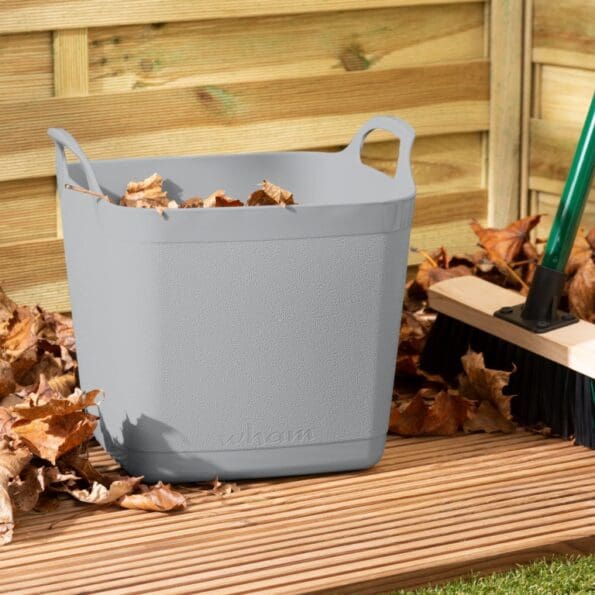 Square Flexi Tub Cool Grey