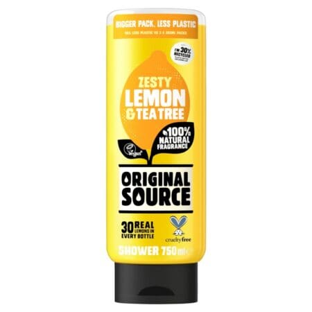 Zesty Lemon & Tea Tree Shower Gel