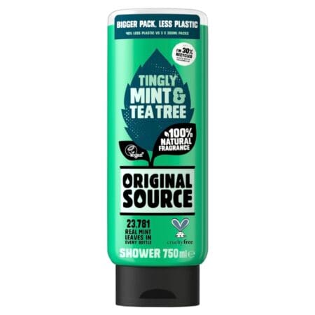 Tingly Mint & Tea Tree Shower Gel