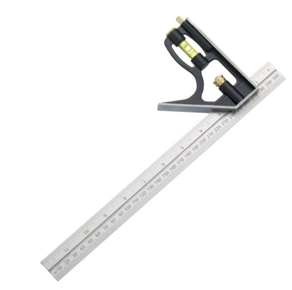 Combination Square - English & Metric Markings