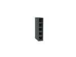 Capri Dark Matt Grey Wine Rack