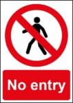 No Entry Sign