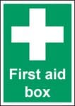 First Aid Box Sign