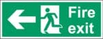 Fire Exit Arrow Left