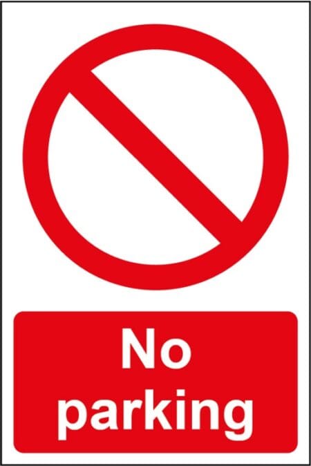 No Parking Sign