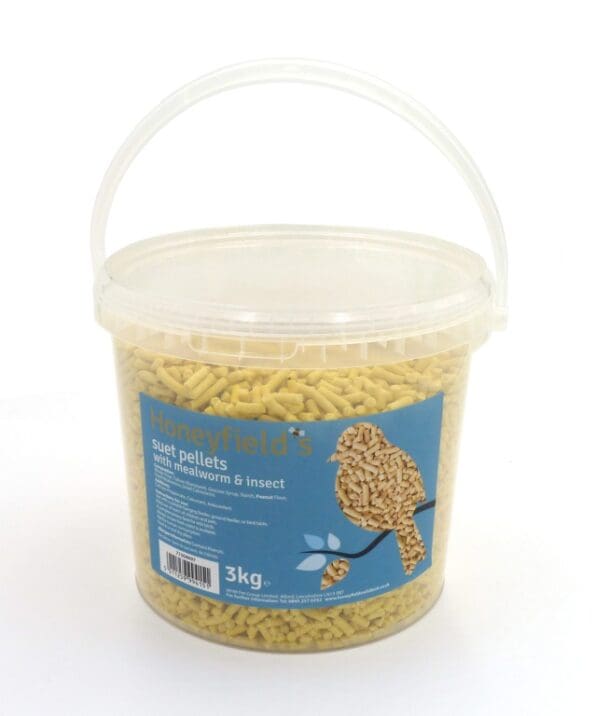 Suet Pellet With Mealworm Tub