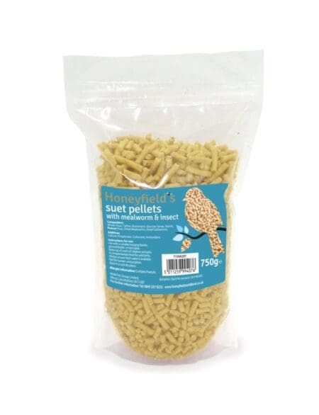 Suet Pellet With Mealworm