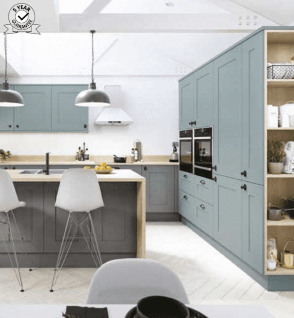 Mullan Kitchen L-Shaped Option