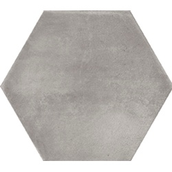 Cementine Hexagon Grey Wall Tile 23 x 27cm