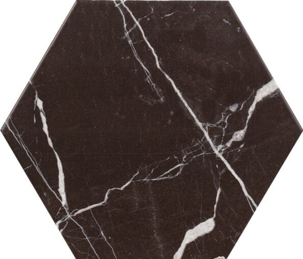 Marmi Hexagon Nero Wall Tile 0.75m2