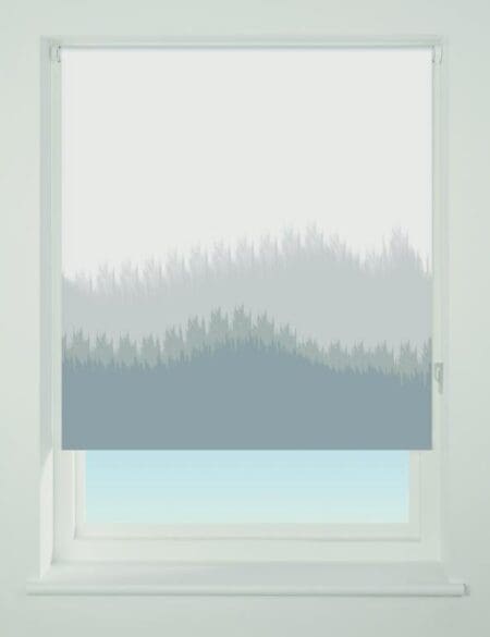 Pattern Blackout Roller Blind Grey