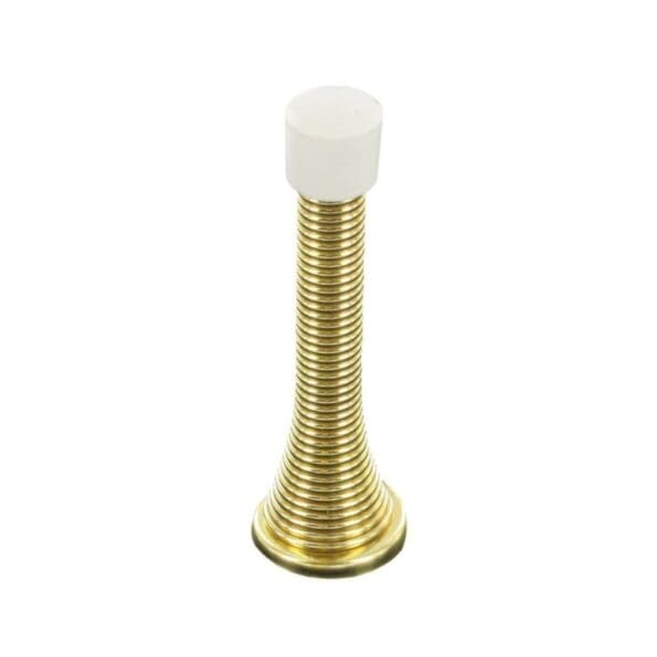 Brass Plated Spring Door Stop