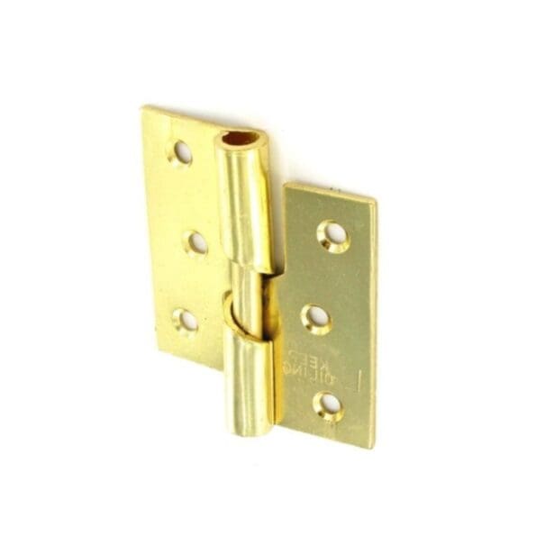 Rising Butt Hinges RH Brass Plated (Pair)