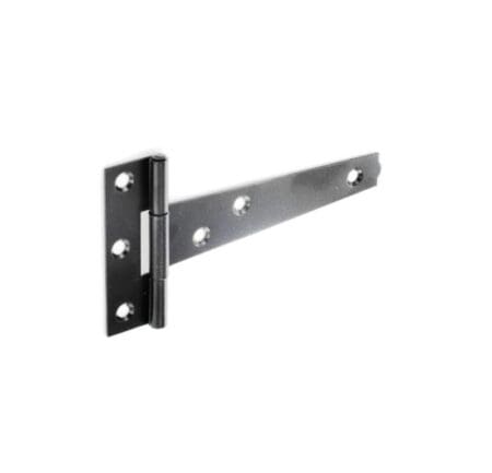 Tee Hinges Light Black (Pair)